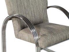 Vintage Chrome Lounge Chair by Milo Baughman