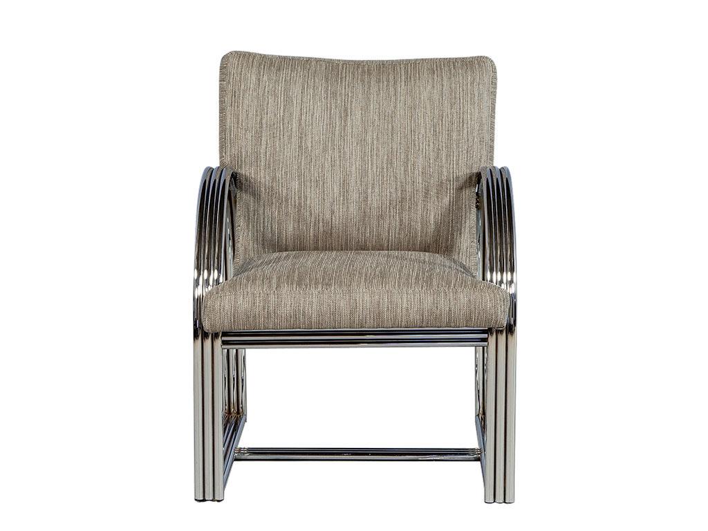 Mid-Century Modern Vintage Chrome Lounge Chair by Milo Baughman For Sale