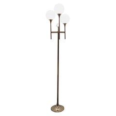 Retro Chrome Sciolari Floor Lamp, 1970s , Italy