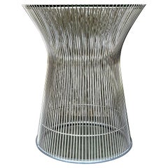 Vintage Chrom Beistelltisch nach Platner