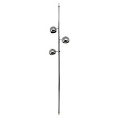 Vintage Chrome Space Age Tension Pole Lamp