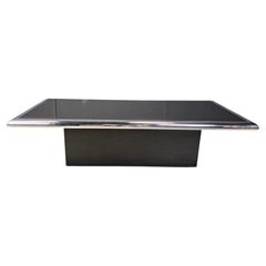 Vintage chromed coffee table, 1970s