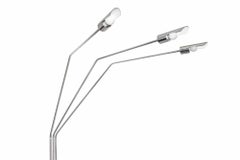 Vintage Chromed Floor Lamp, Italy, 1970s