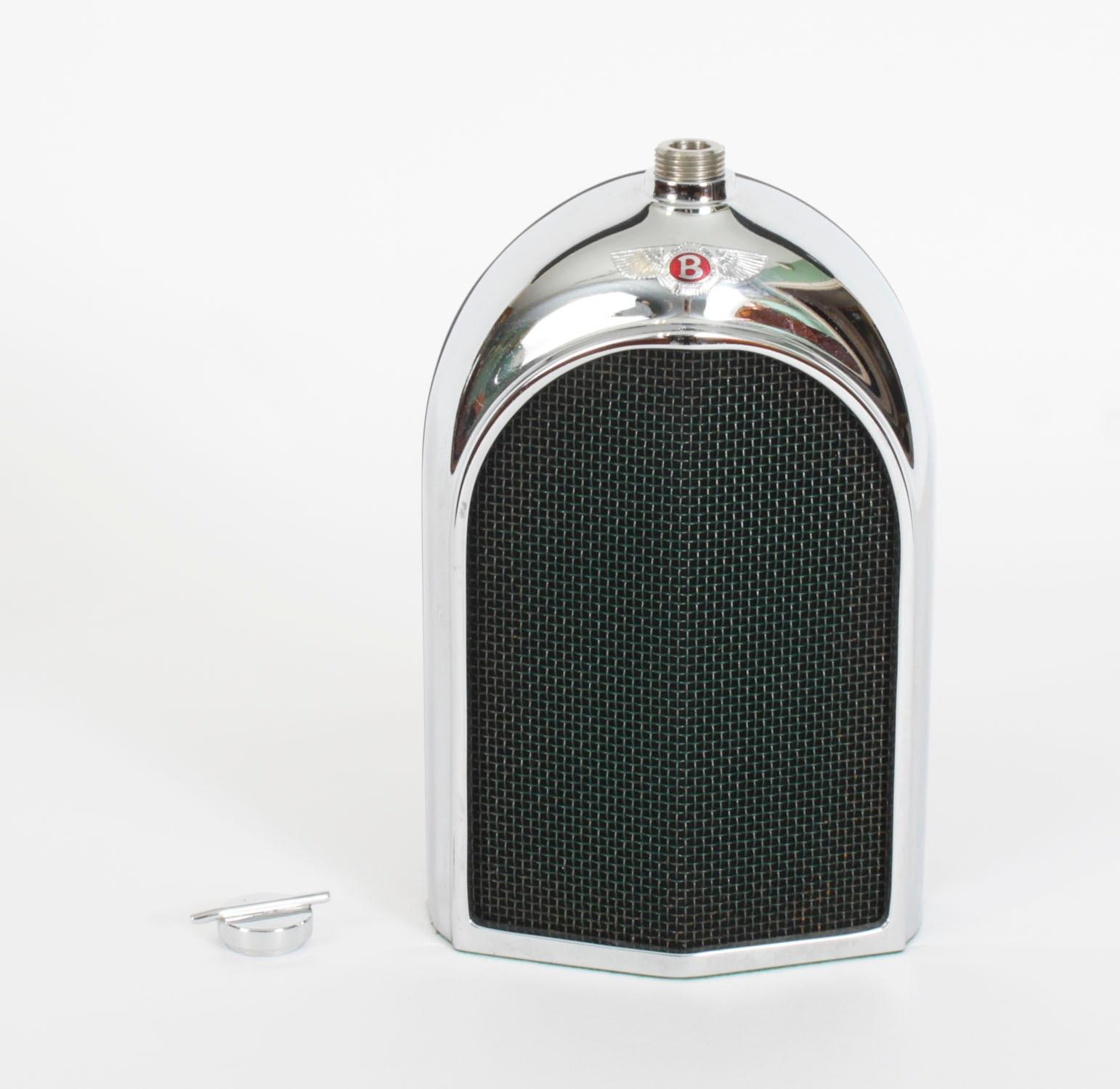 Carafe radiateur Bentley Chromium de la fin du 20e siècle en vente 1
