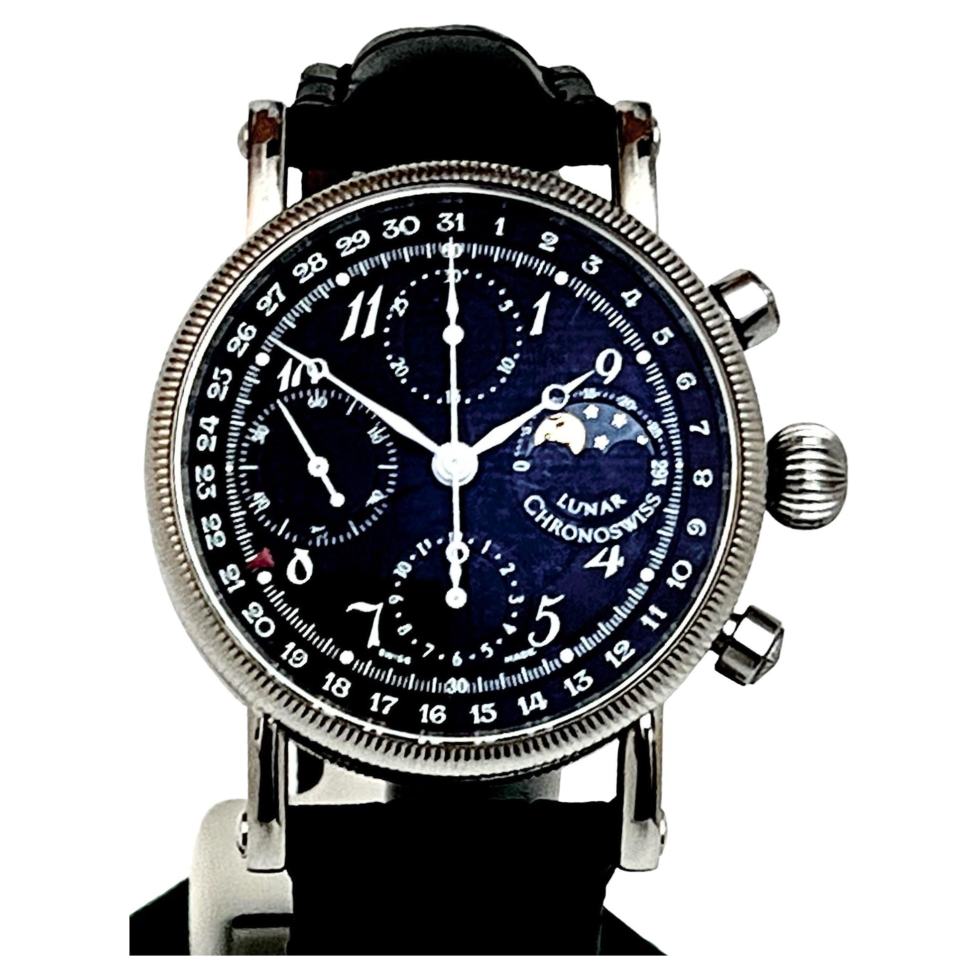 Louis Vuitton Tambour Chronograph Automatic Men's Watch at 1stDibs