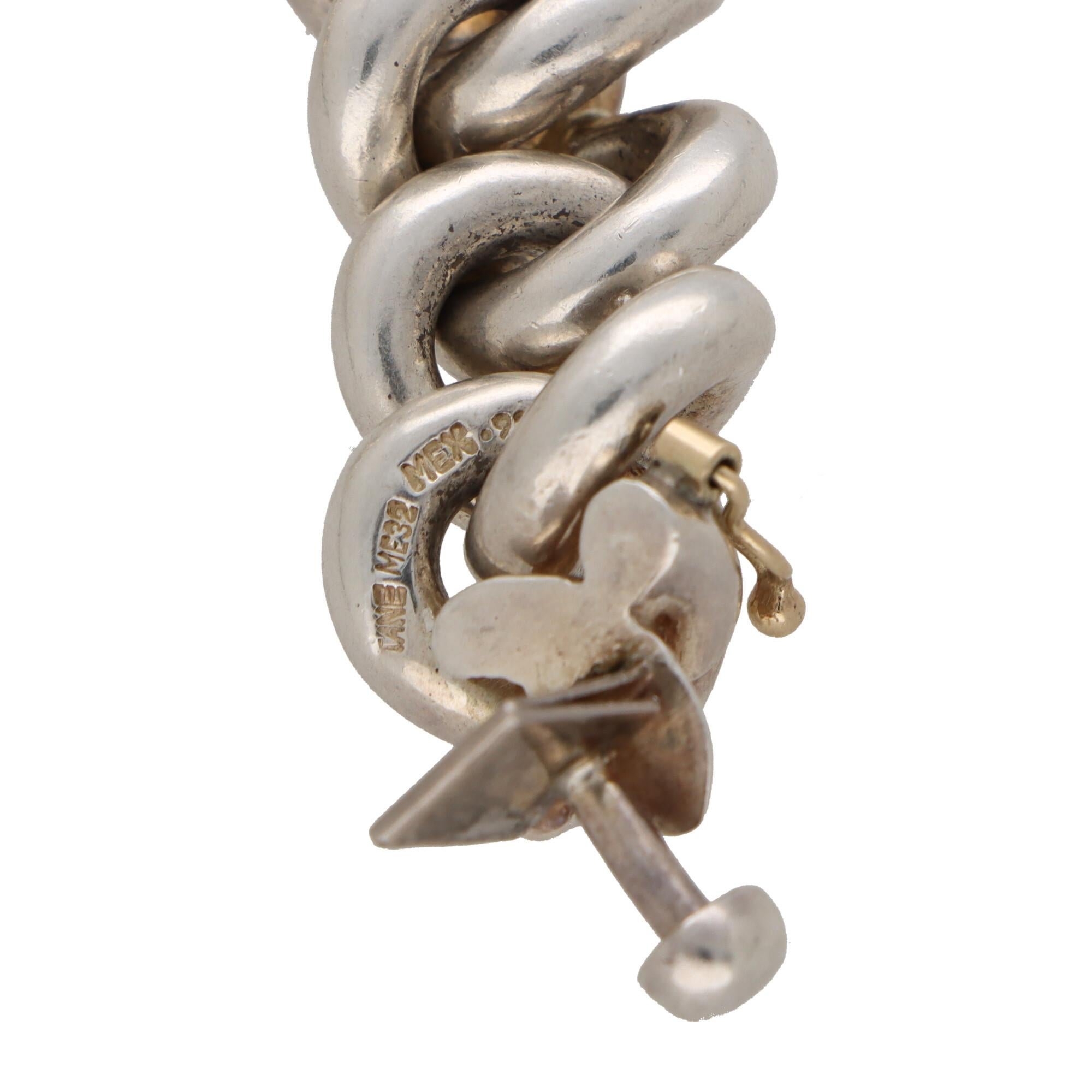 solid silver choker