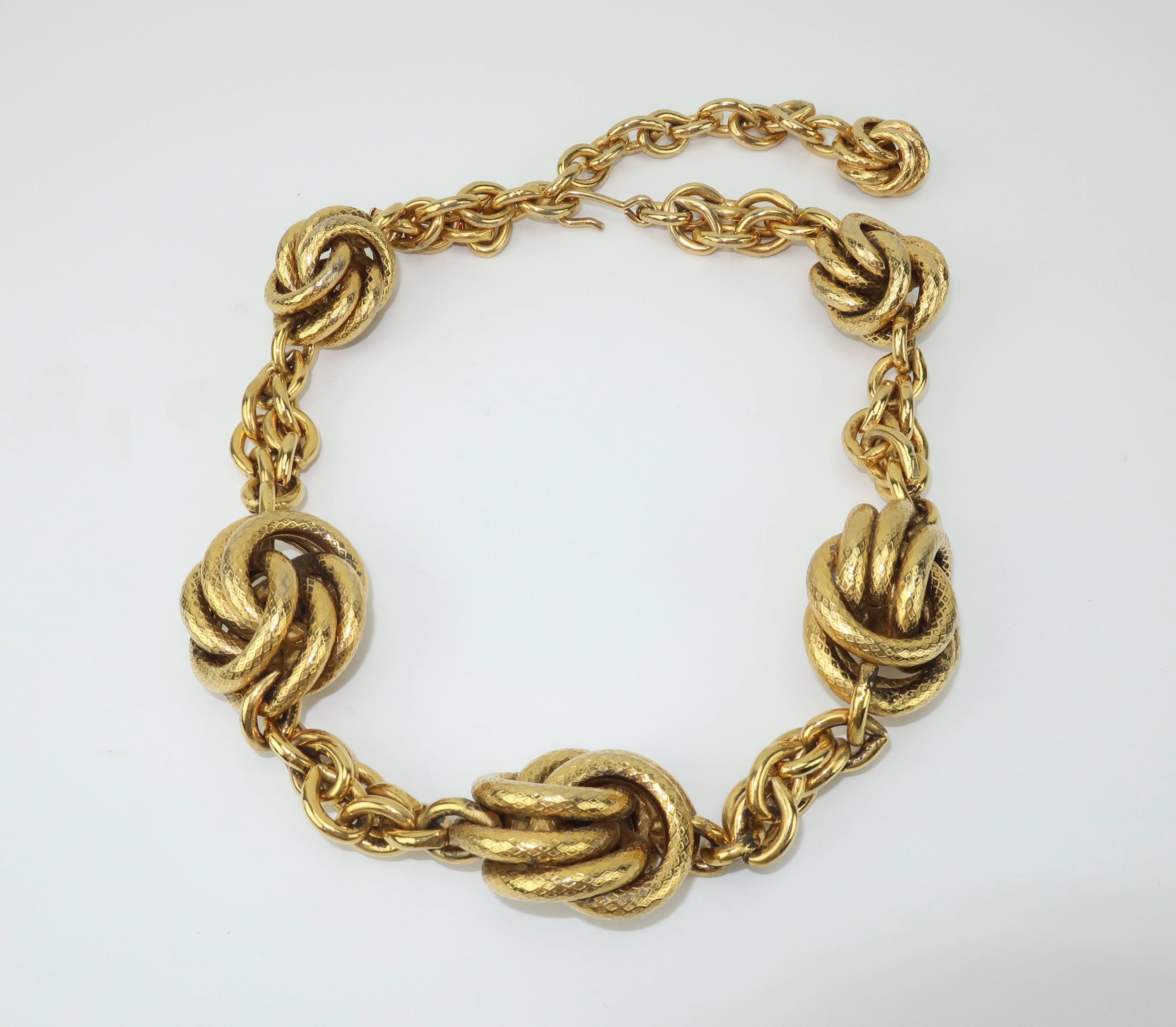 gold vintage chains