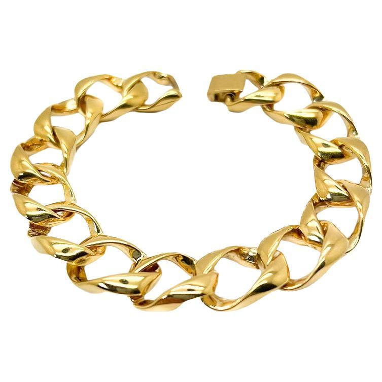 Vintage Chunky Link Bracelet 1980s