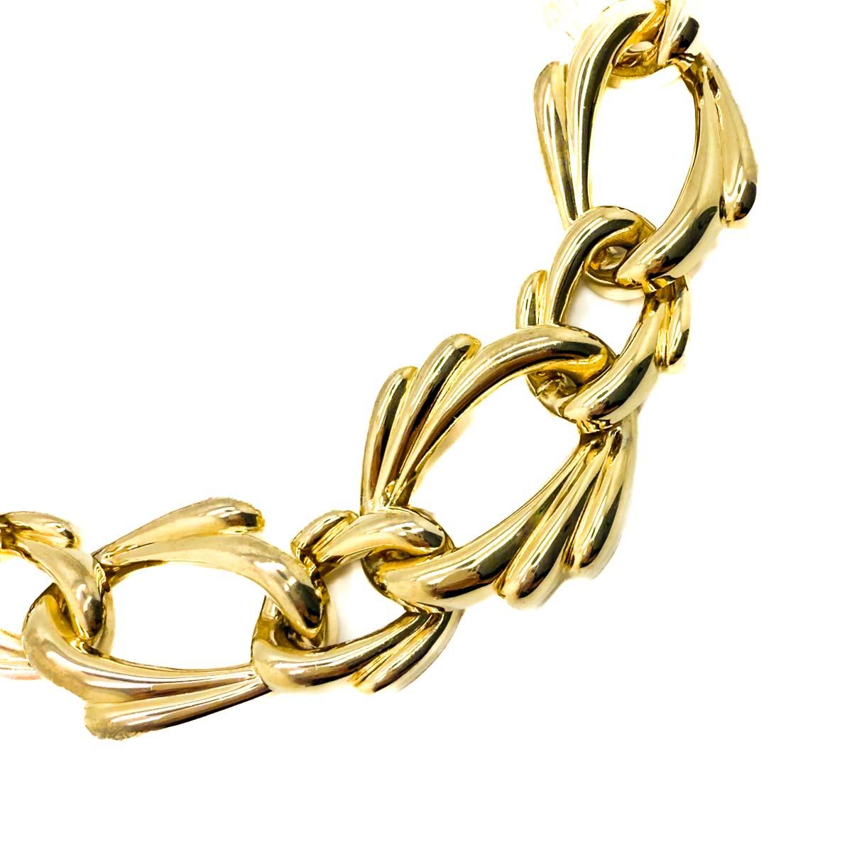 Donna Collare vintage A Link Twist, anni '80 in vendita