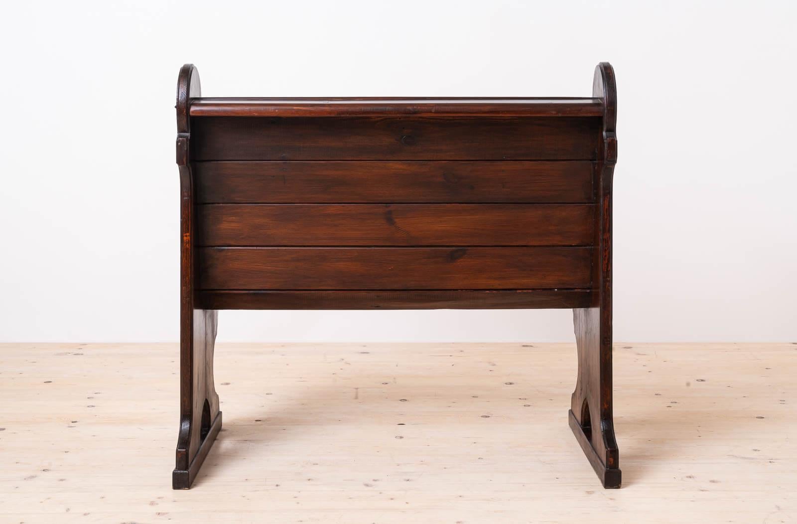 20ième siècle Banc d'église vintage, 20e siècle en vente