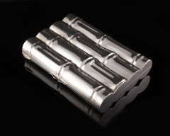 Vintage Cigar Box Gucci Silver Vermeil 1980 ca