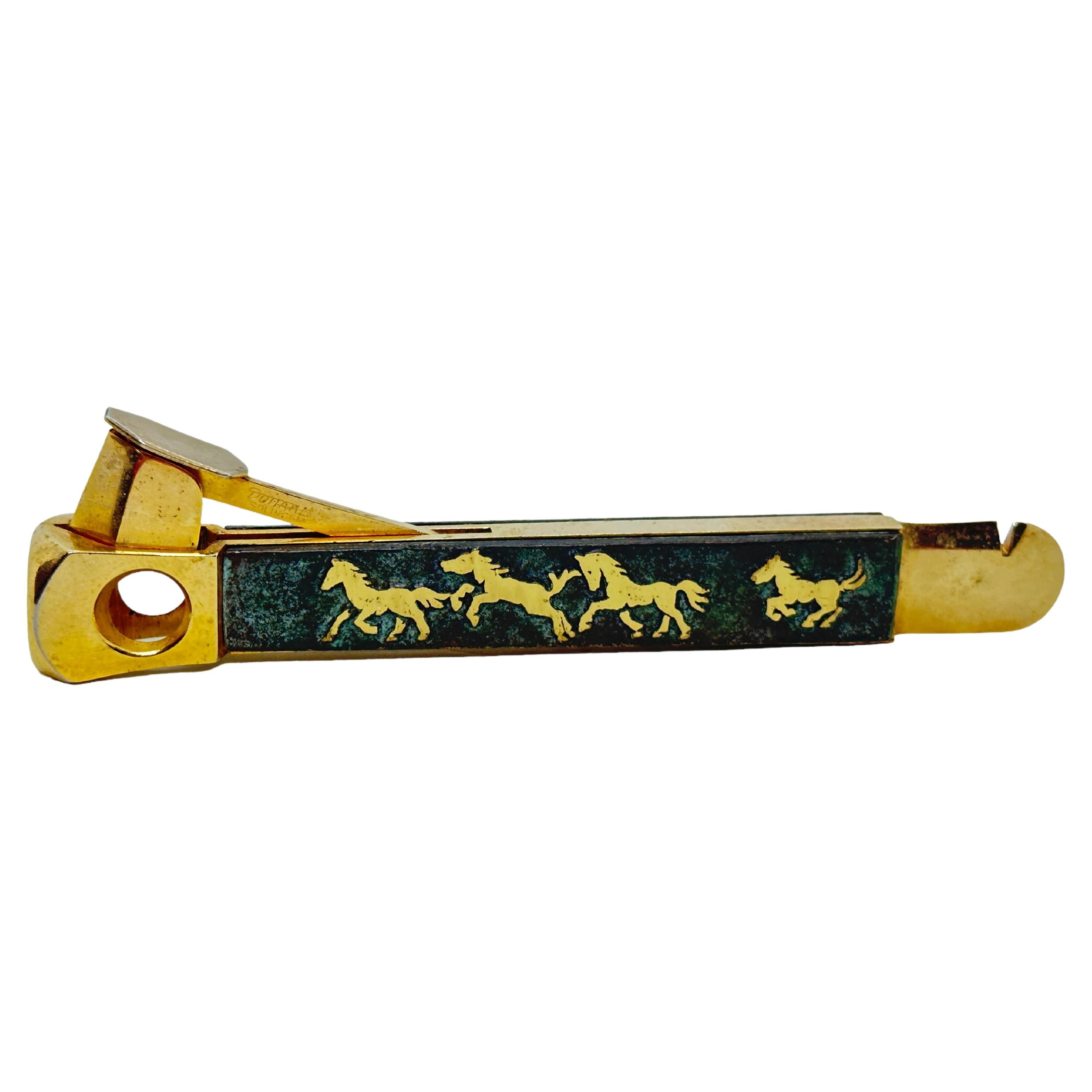 vintage Cigar Cutter with Horse Motif, 1950s German