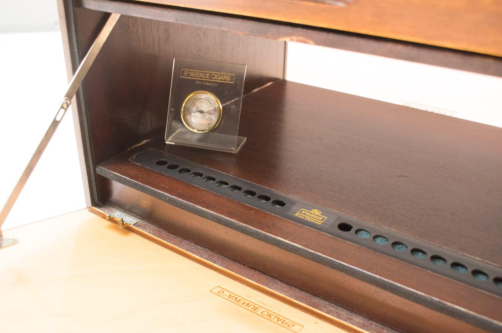 Vintage Cigar Humidor from 5th Avenue, 1970s 11