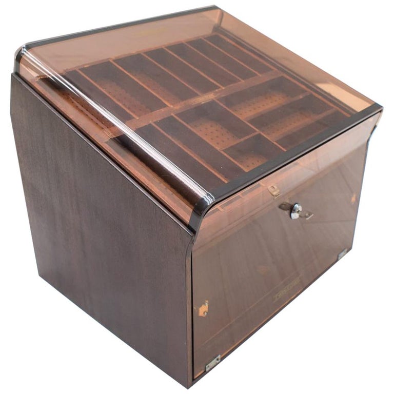 Vintage Cigar Humidor from 5th Avenue, 1970s at 1stDibs 5th avenue humidor