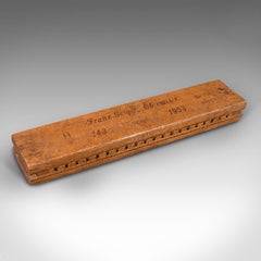 Vintage Cigar Press, German, Pine, Beech, 20 Piece Mould, Mid-Century, C.1950