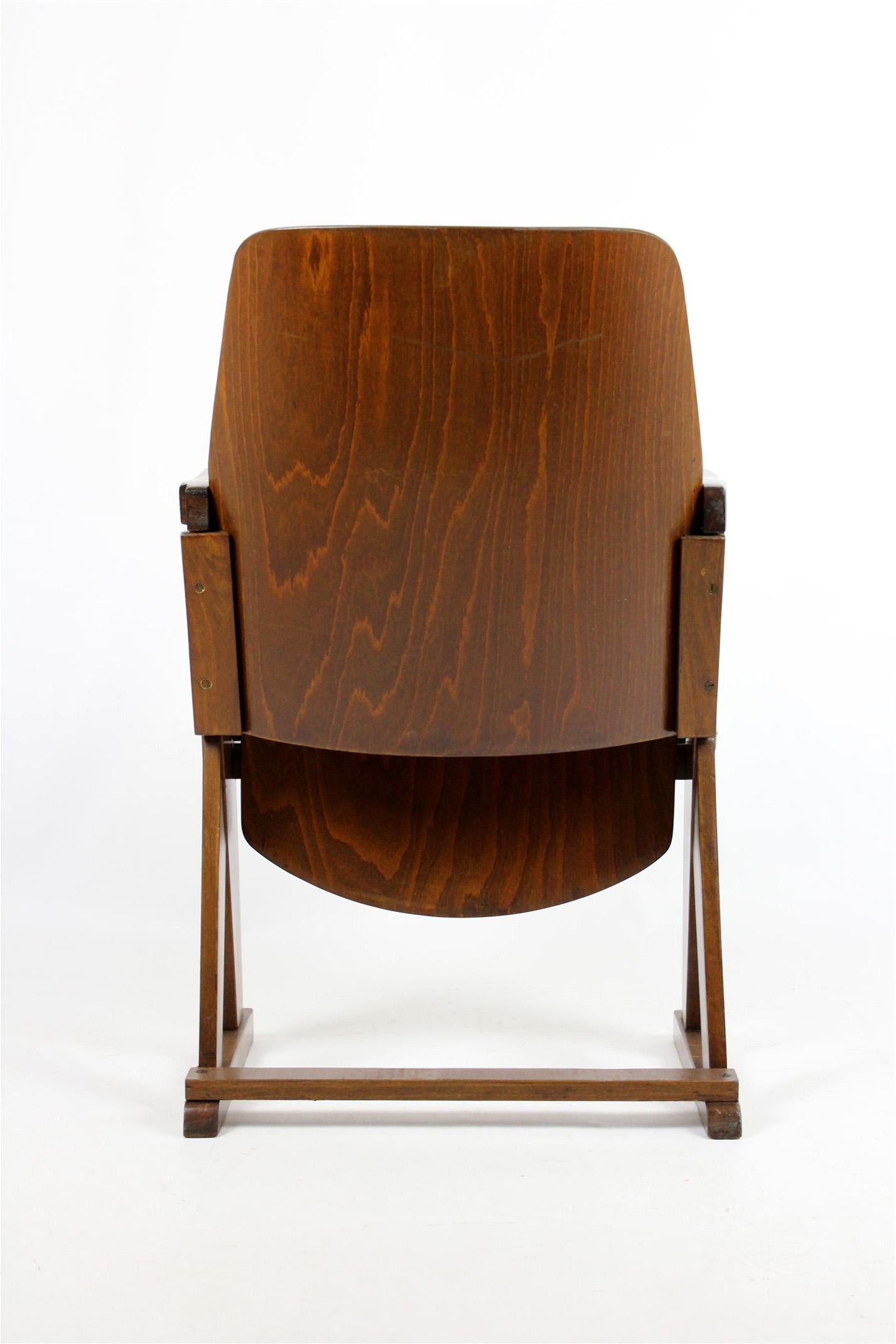 Vintage Cinema Chair from Ton, Thonet, 1960s 4