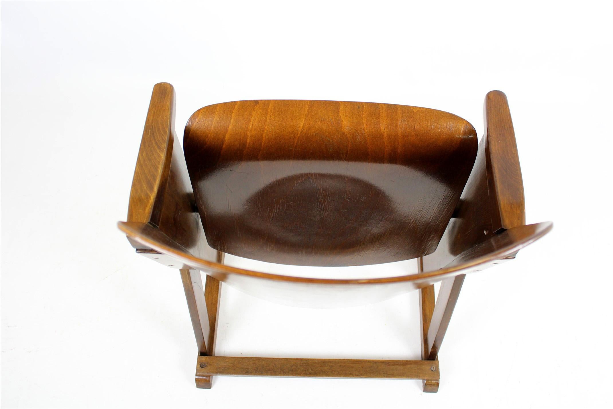 Vintage Cinema Chair from Ton, Thonet, 1960s 5