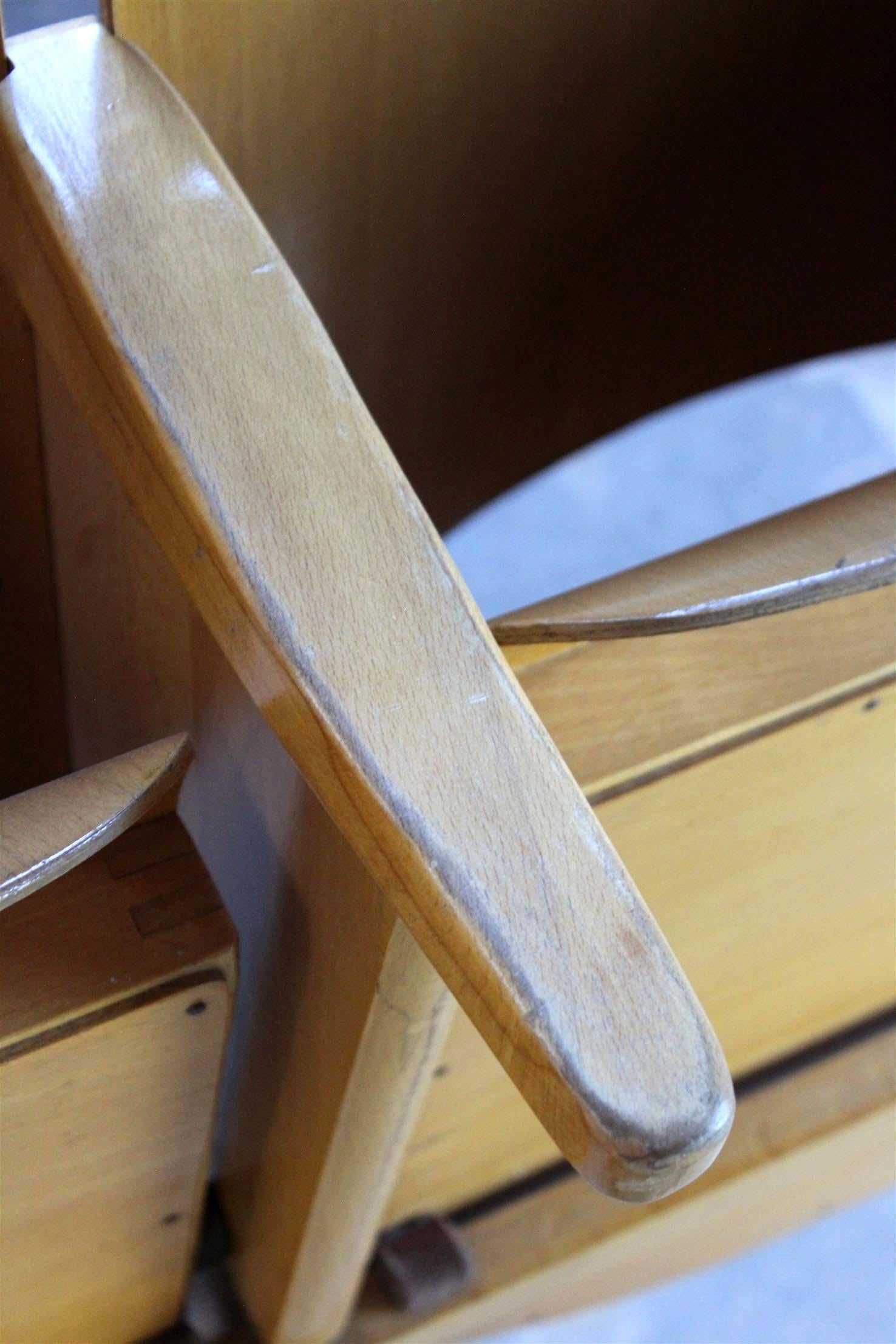 Sedie da cinema vintage di Ton (Thonet), anni '60, set di 13 pezzi in vendita 10