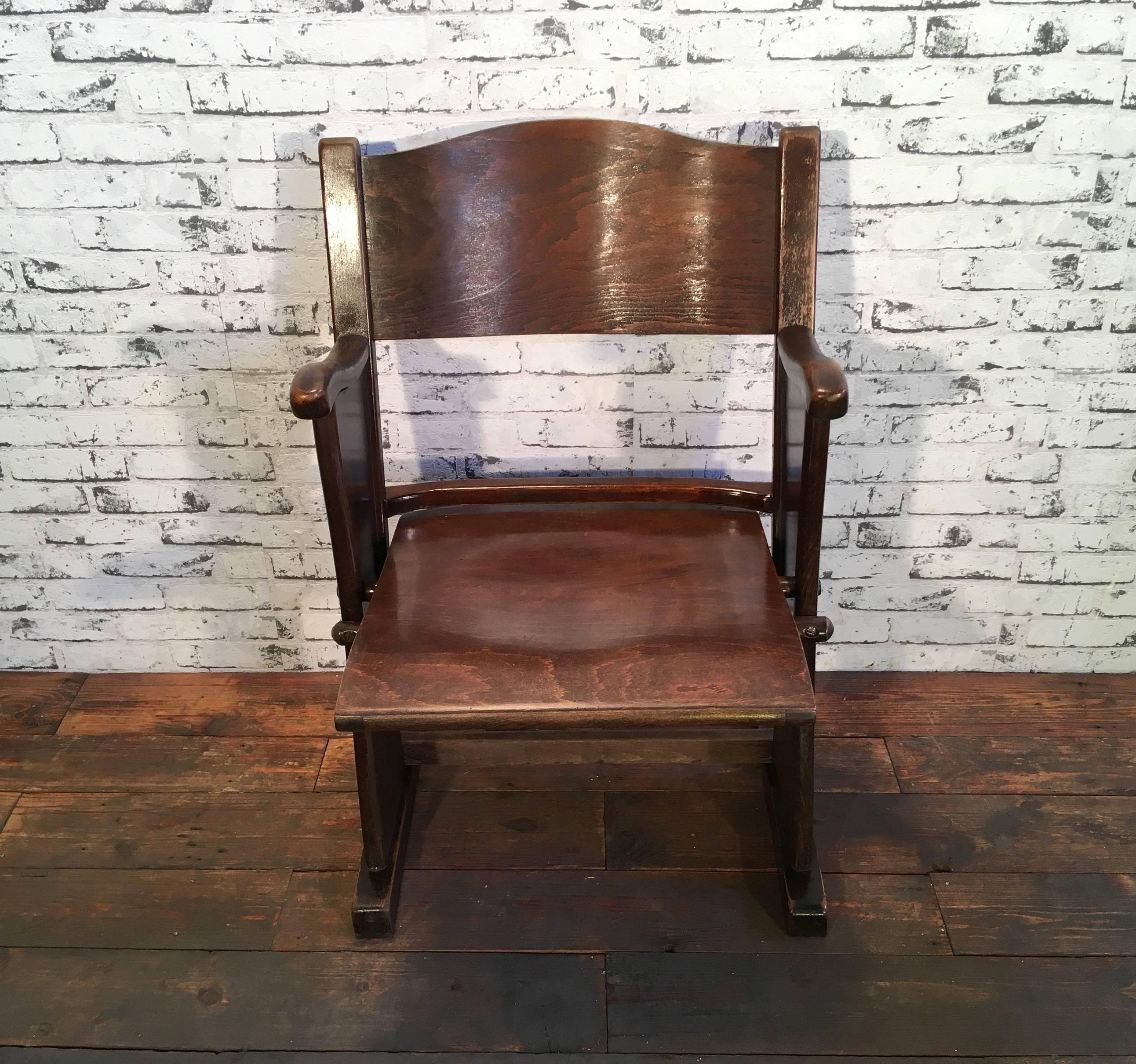 old cinema seats
