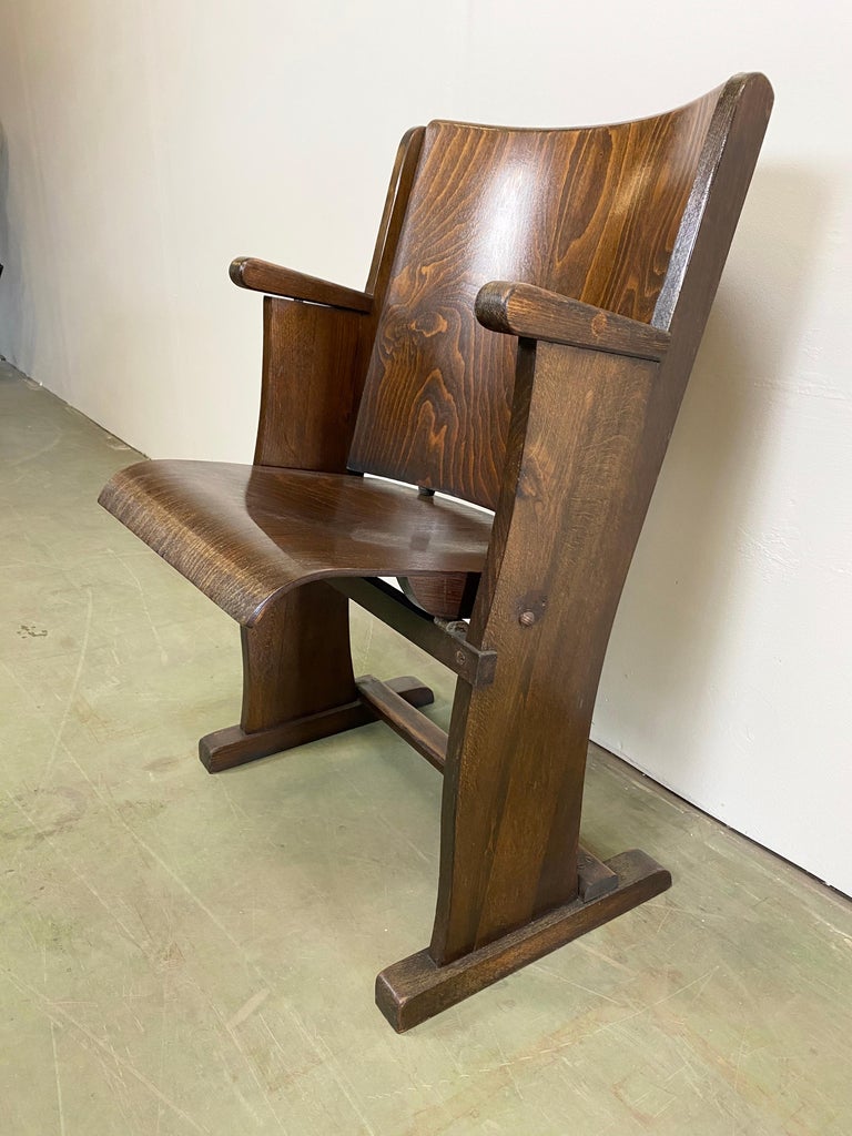 Vintage Cinema Seat from Ton, 1950s For Sale 1