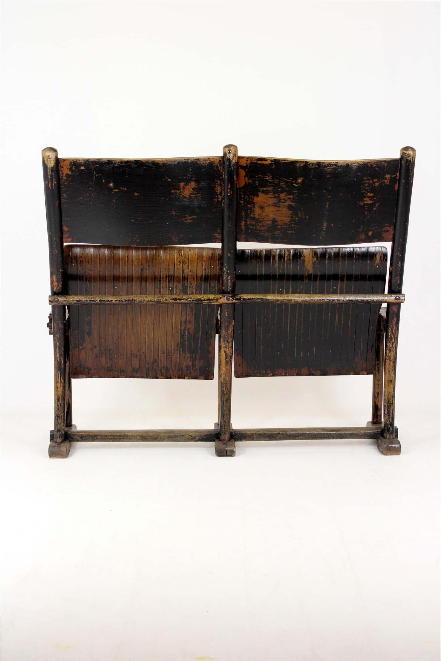 Sièges de cinéma vintage, années 1930 en vente 8