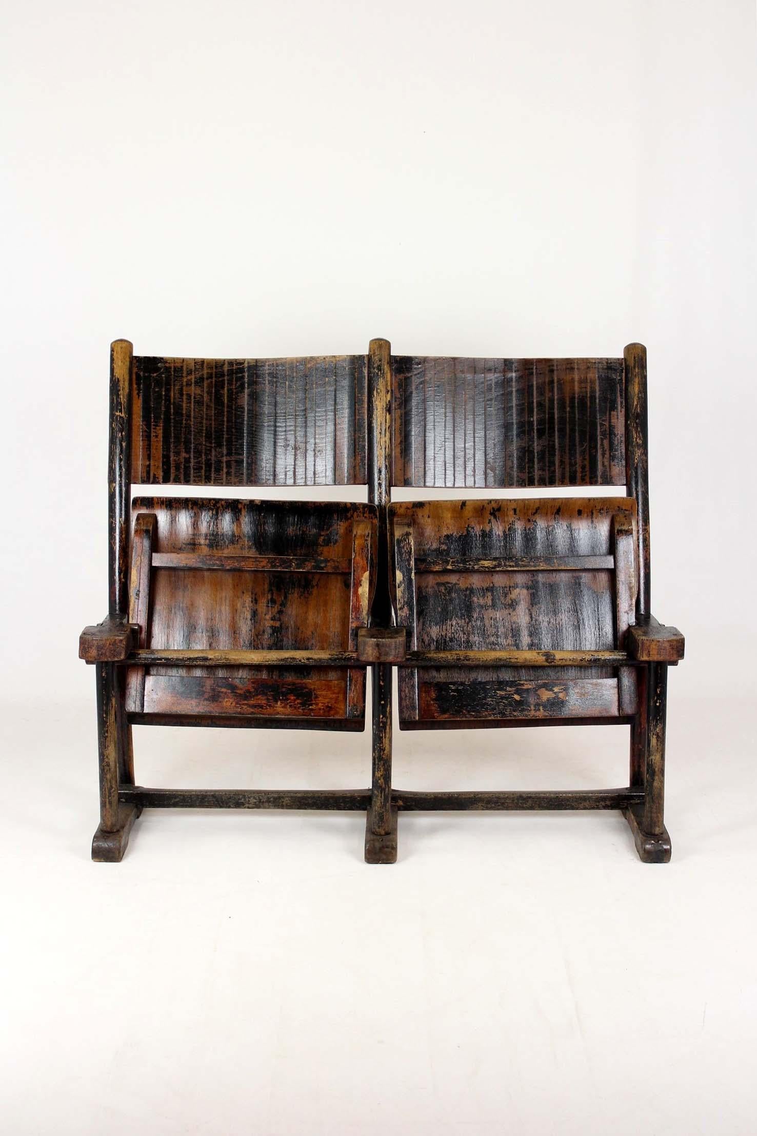 Industriel Sièges de cinéma vintage, années 1930 en vente