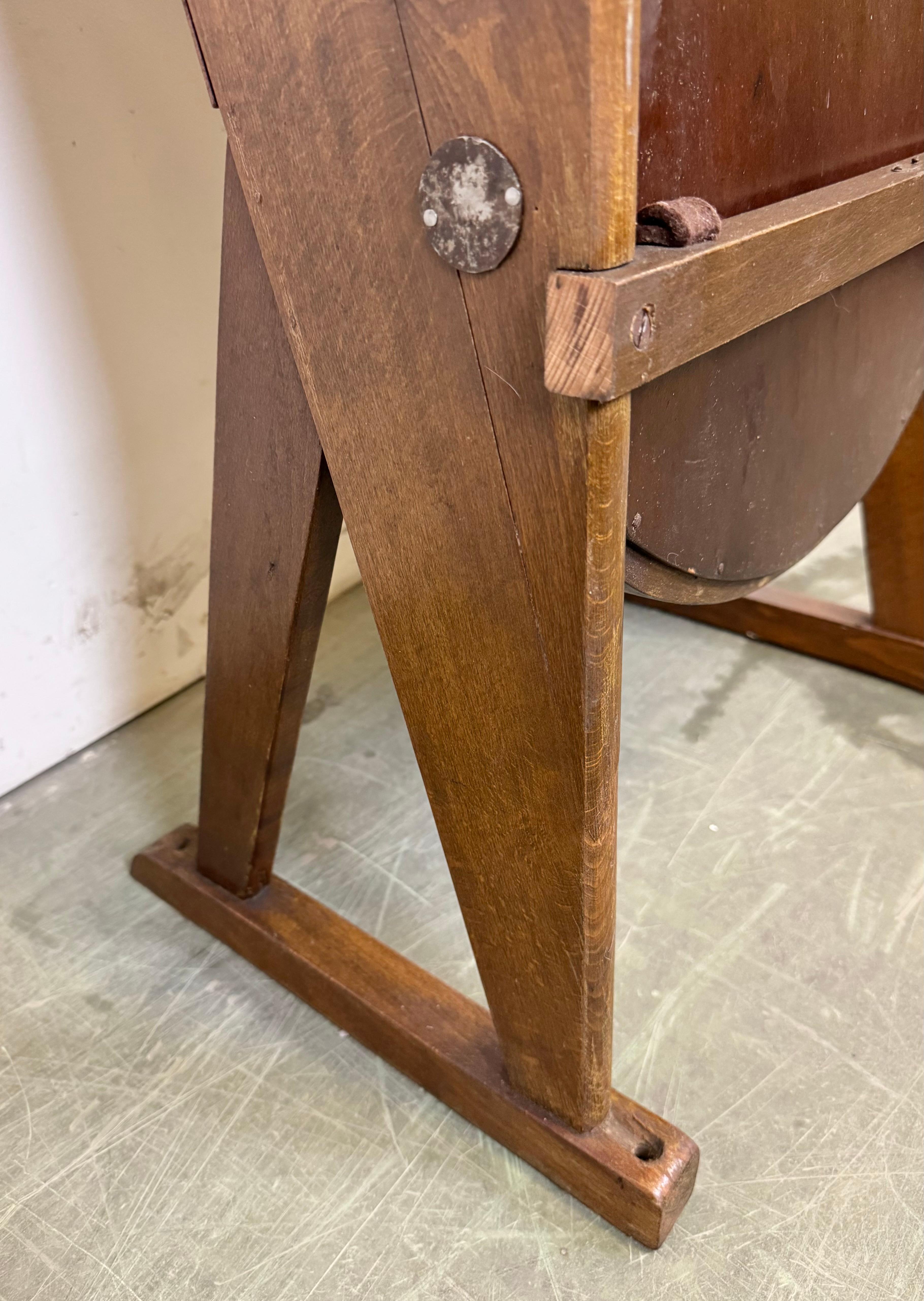 Vintage Cinema Theatre Chair from Ton, 1960s For Sale 2