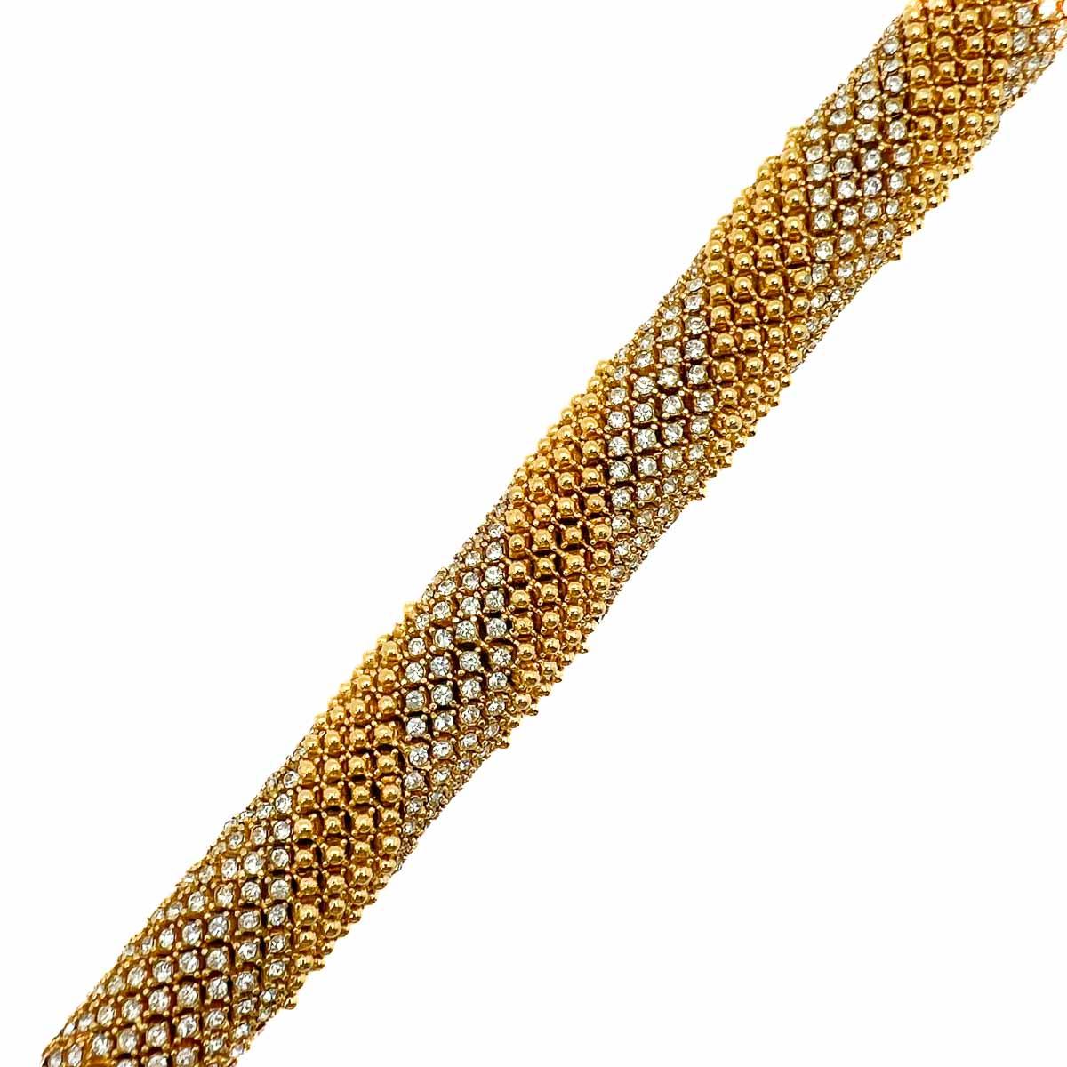 Femenino o masculino Pulsera vintage Ciner Crystal Bobble Años 60 en venta
