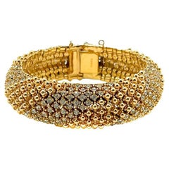 Vintage Ciner Crystal Bobble Bracelet 1960s