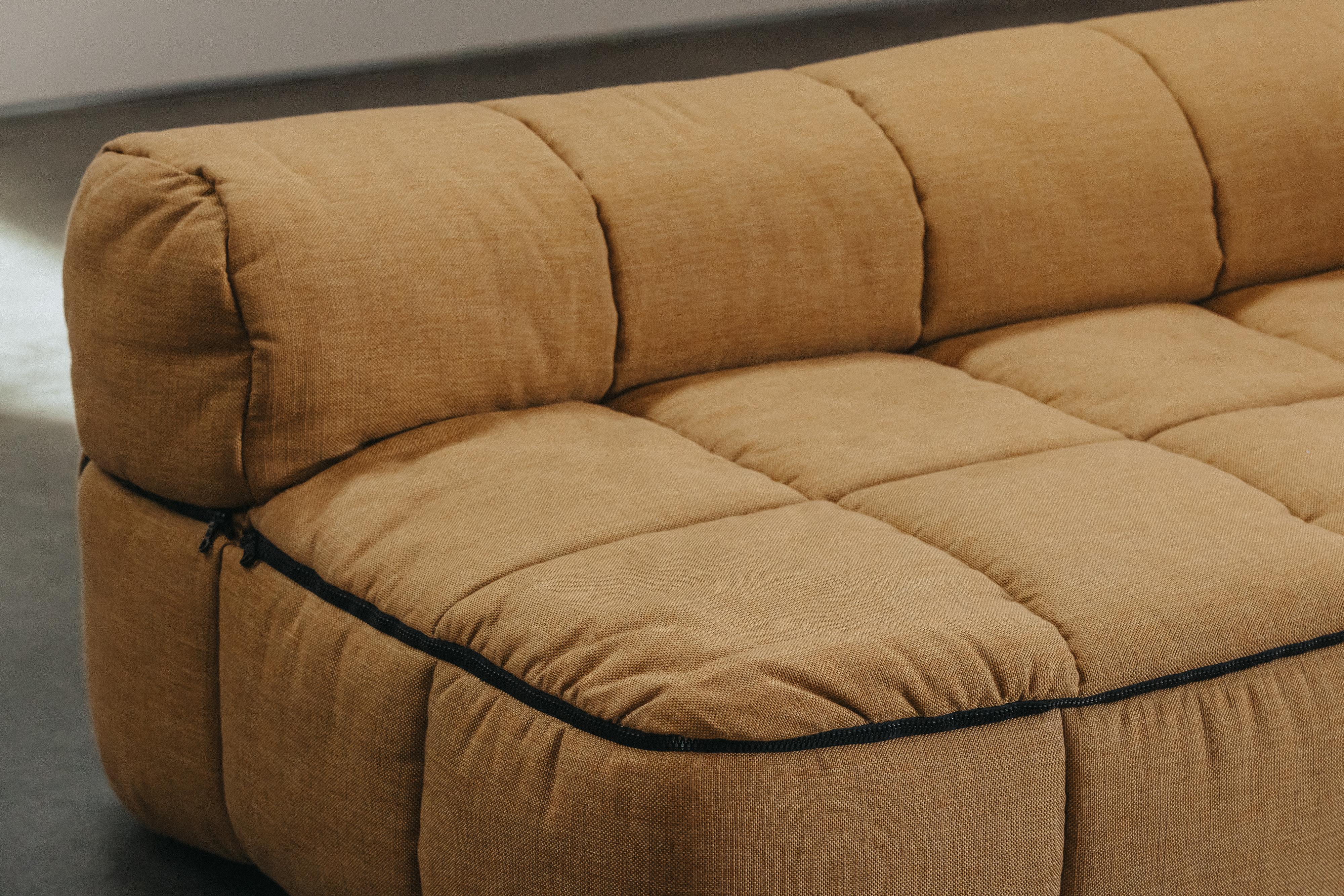 European Vintage Cini Boeri 'Strips' Sofa Bed for Arflex, Circa 1970 For Sale
