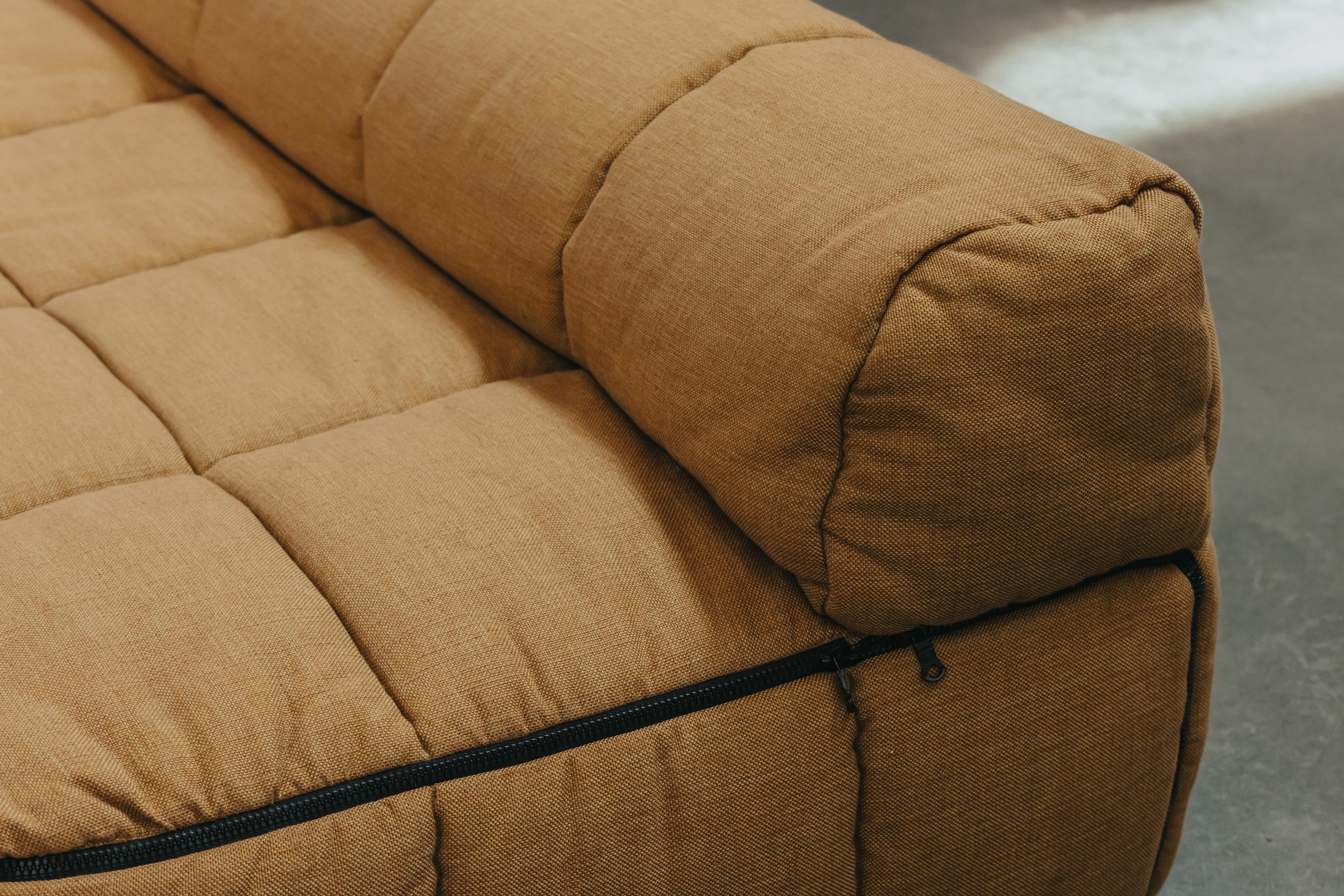 Vintage Cini Boeri 'Strips' Sofa Bed for Arflex, Circa 1970 In Good Condition For Sale In Nashville, TN