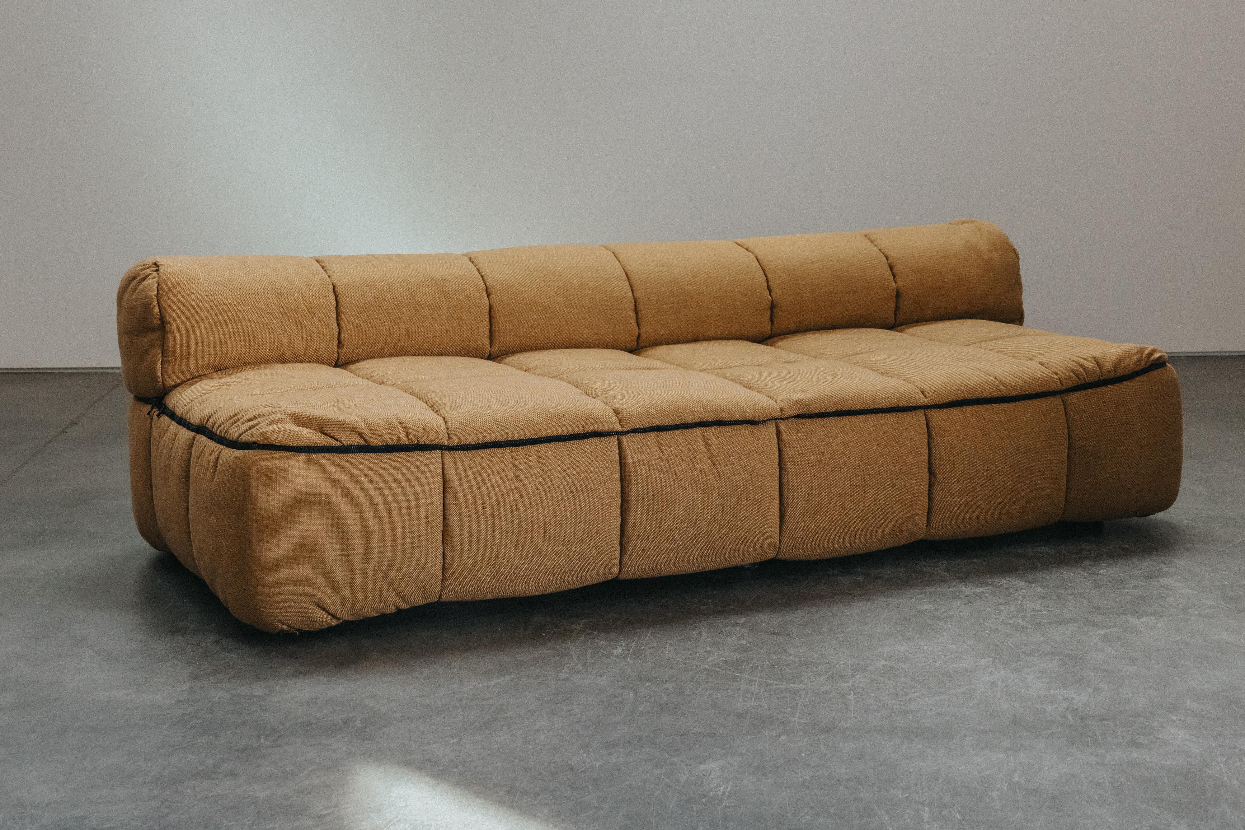 Late 20th Century Vintage Cini Boeri 'Strips' Sofa Bed for Arflex, Circa 1970 For Sale