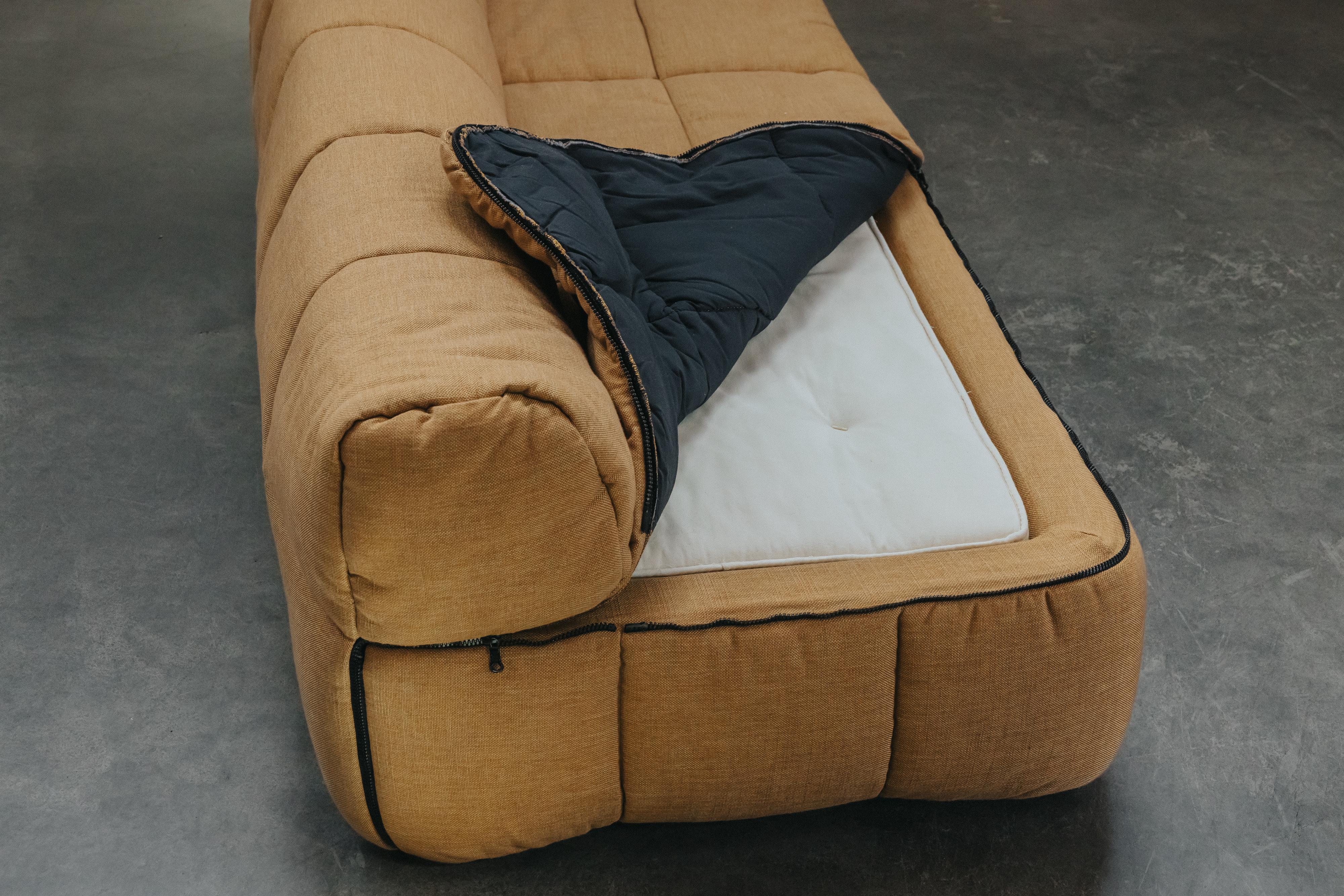 Vintage Cini Boeri 'Strips' Sofa Bed for Arflex, Circa 1970 For Sale 2