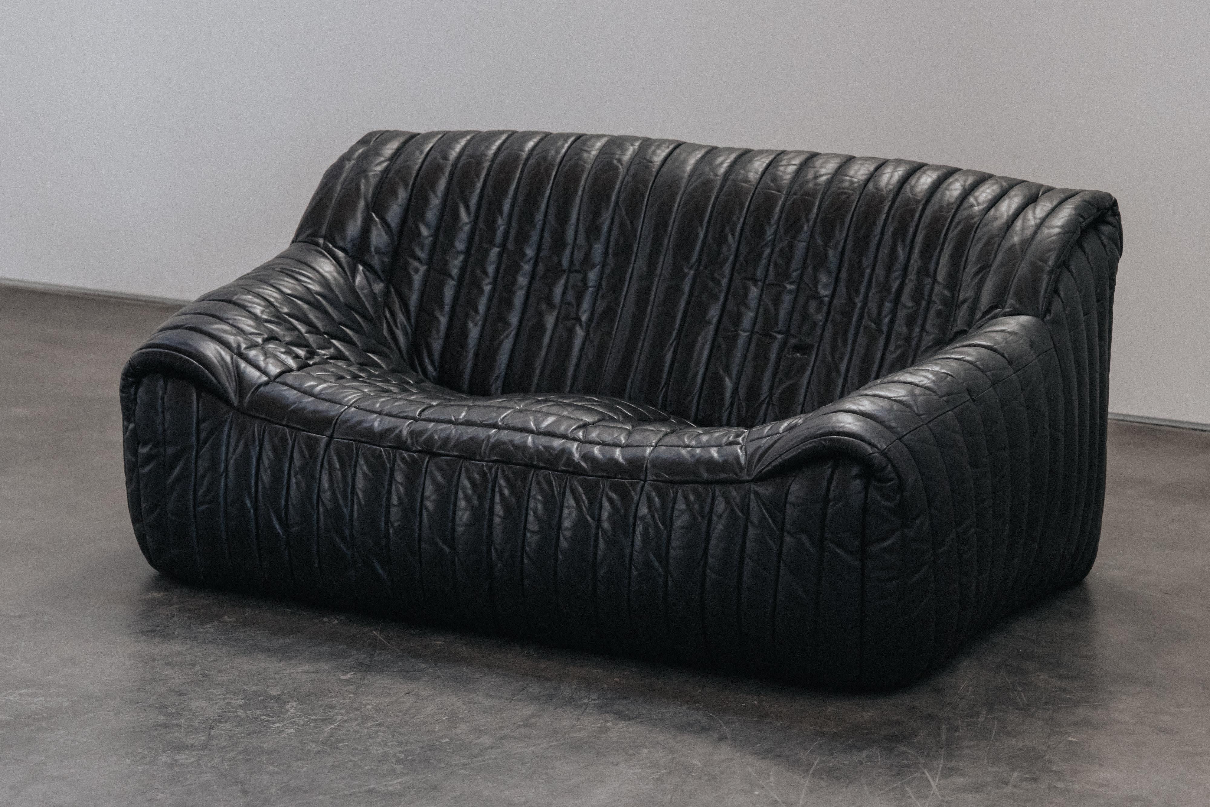 European Vintage Cinna Loveseat Sofa By Ligne Roset, Circa 1970 For Sale