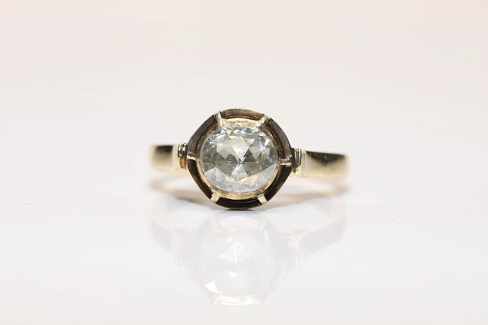 In very good condition.
Total weight is 3.3 grams.
Totally is diamond 0.48 carat.
The diamond is has H color and vs clarity.
Ring size is US 6 (We offer free resizing)
We can make any size.
Box is not included.
Please contact for any questions.