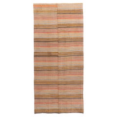 Vintage By, circa 1940, Kilim turco rosso a trama piatta