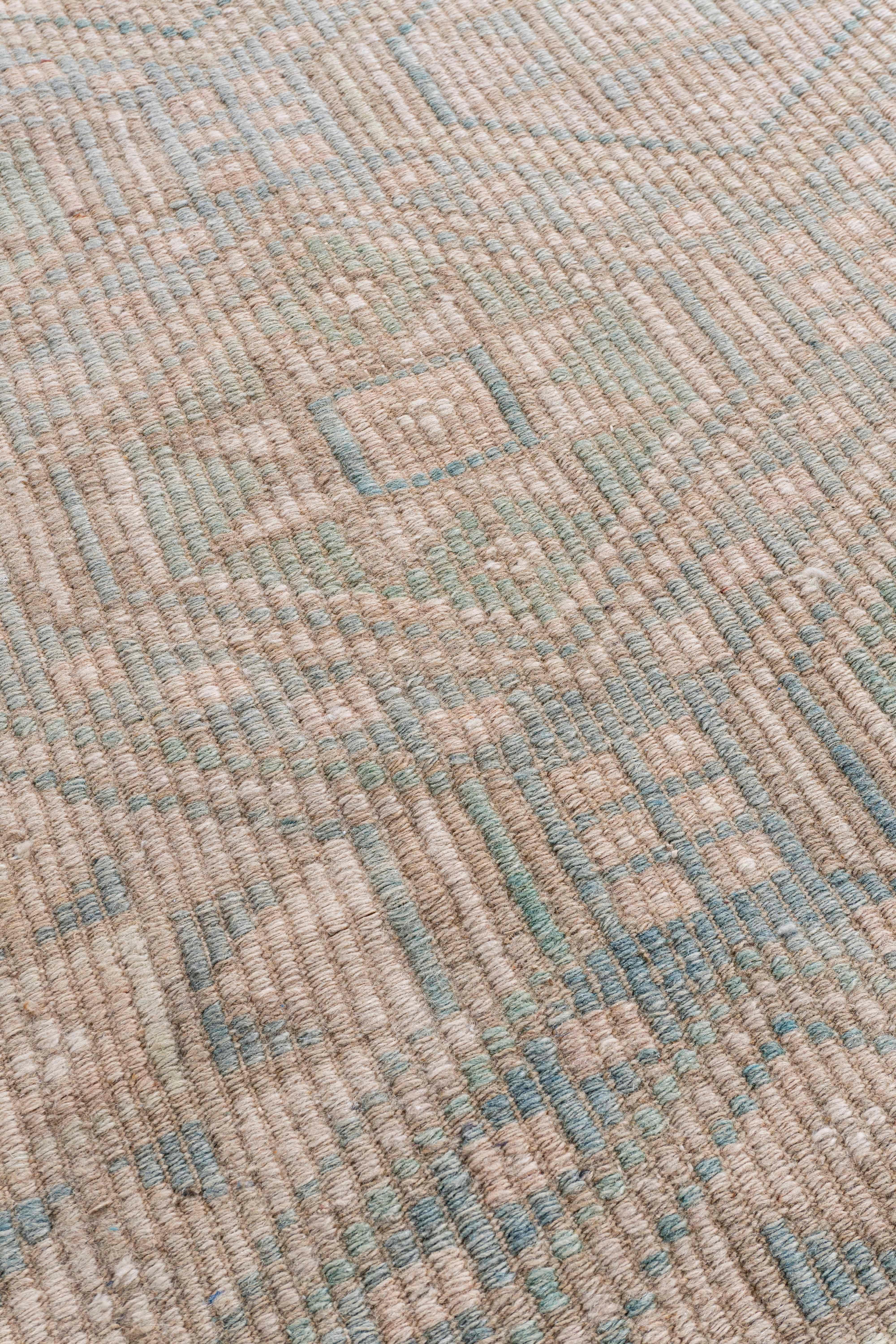 Rug & Kilim Vintage Circa 1940 Tan Turc Flatweave Bon état - En vente à New York, NY