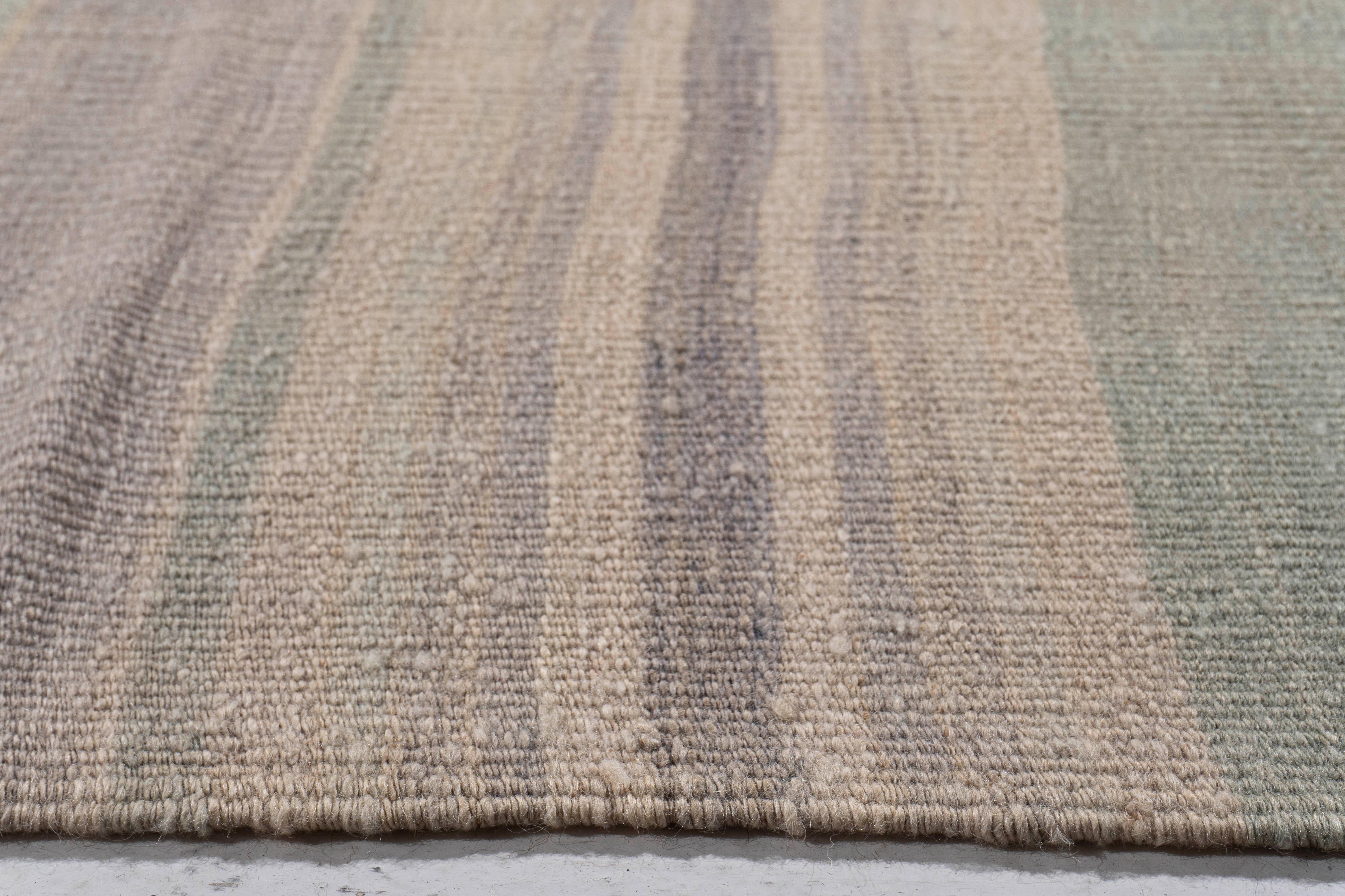 Rug & Kilim Vintage Circa 1940 Tan Turc Flatweave Bon état - En vente à New York, NY