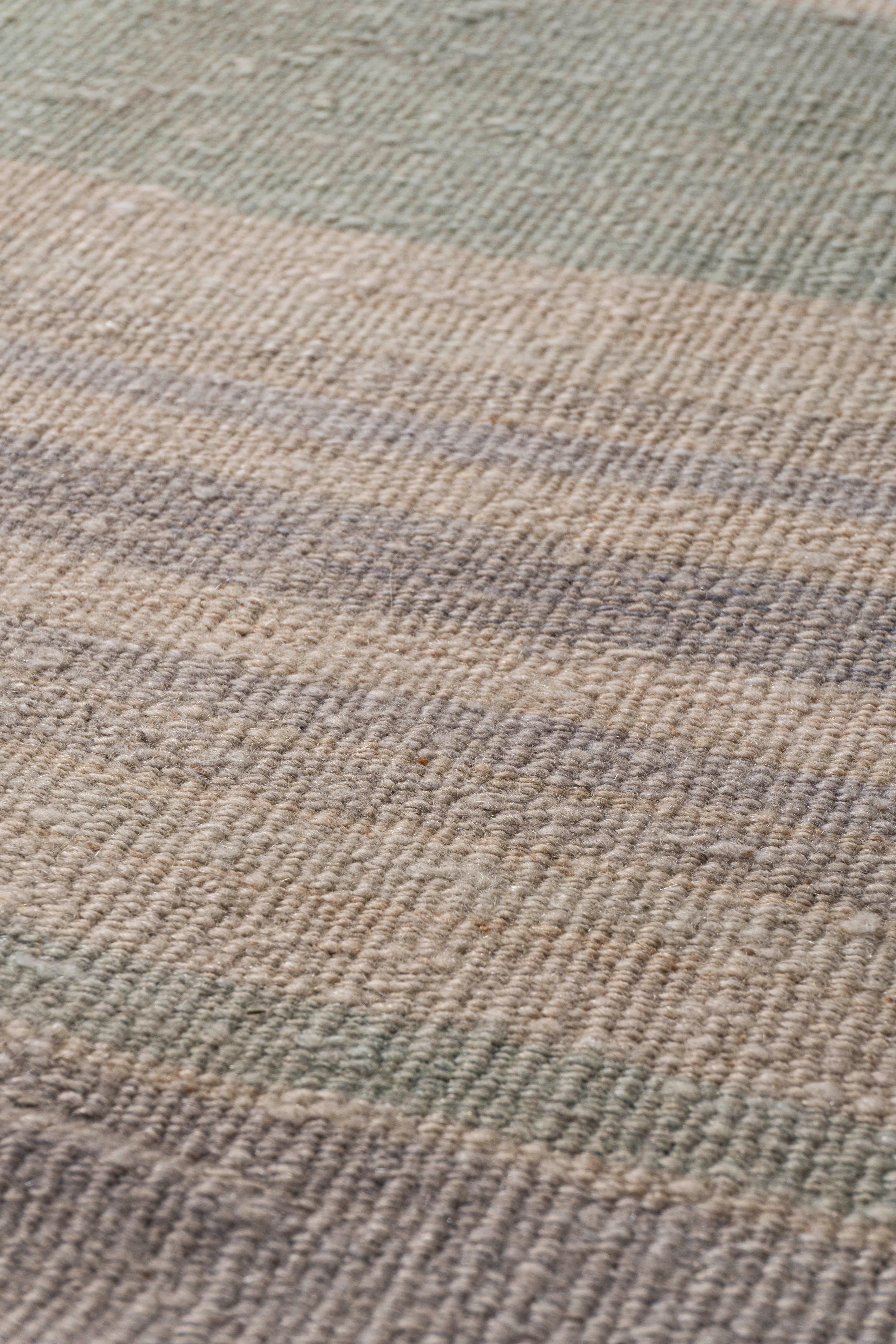 20ième siècle Rug & Kilim Vintage Circa 1940 Tan Turc Flatweave en vente