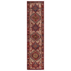 Alfombra Persa Tradicional Heriz Vintage Circa-1940