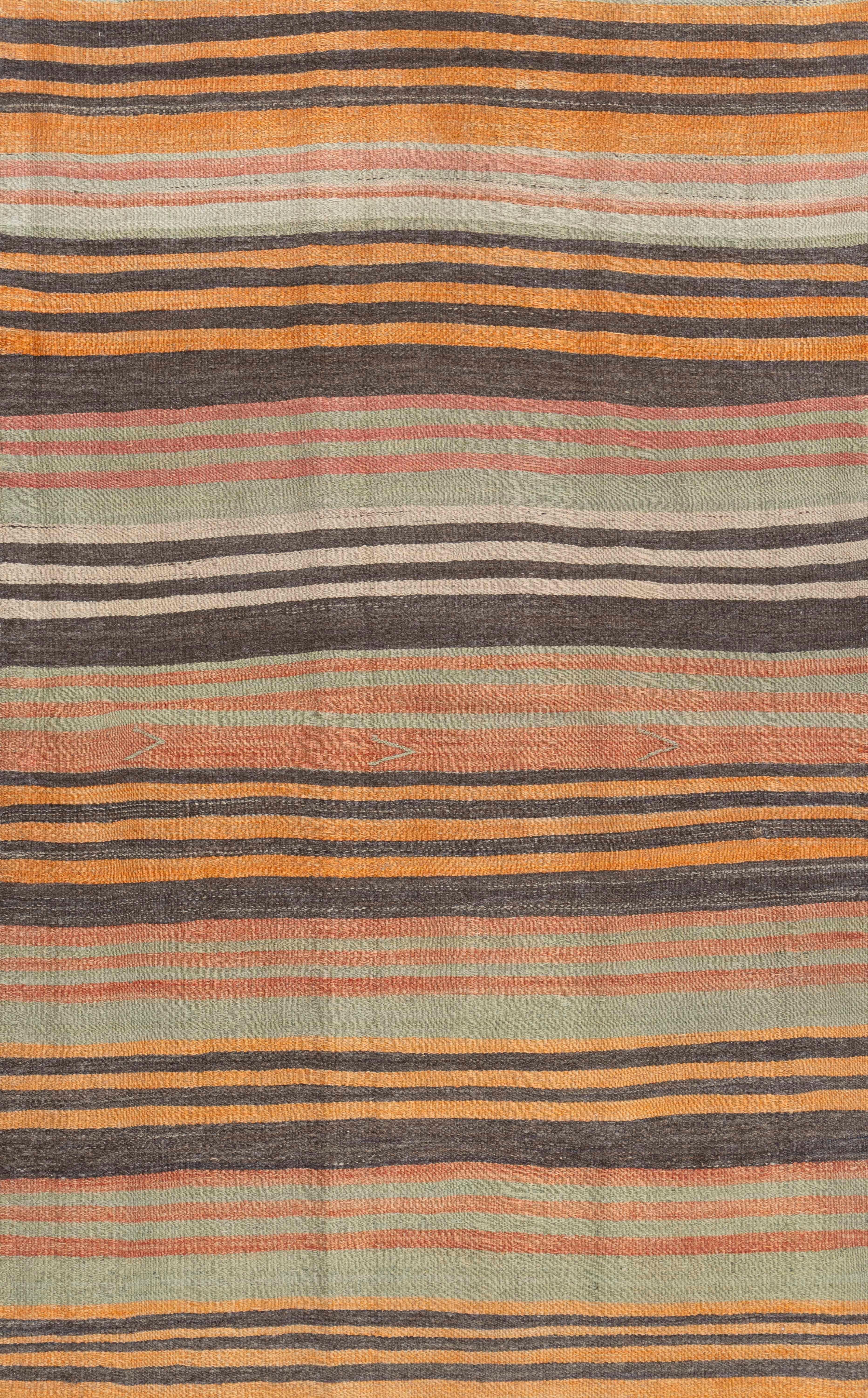 Vintage By, circa 1940, Rug & Kilim turco a tessitura piatta in vendita 1