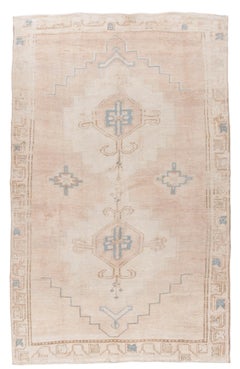 Vintage CIRCA 1940 Türkisch Kars Rosa Wolle Teppich Hand geknüpft 7
5 X 11
5