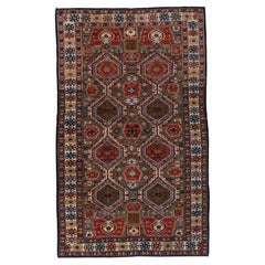 Tappeto vintage del 1950 Greene & Greene Designs annodato a mano