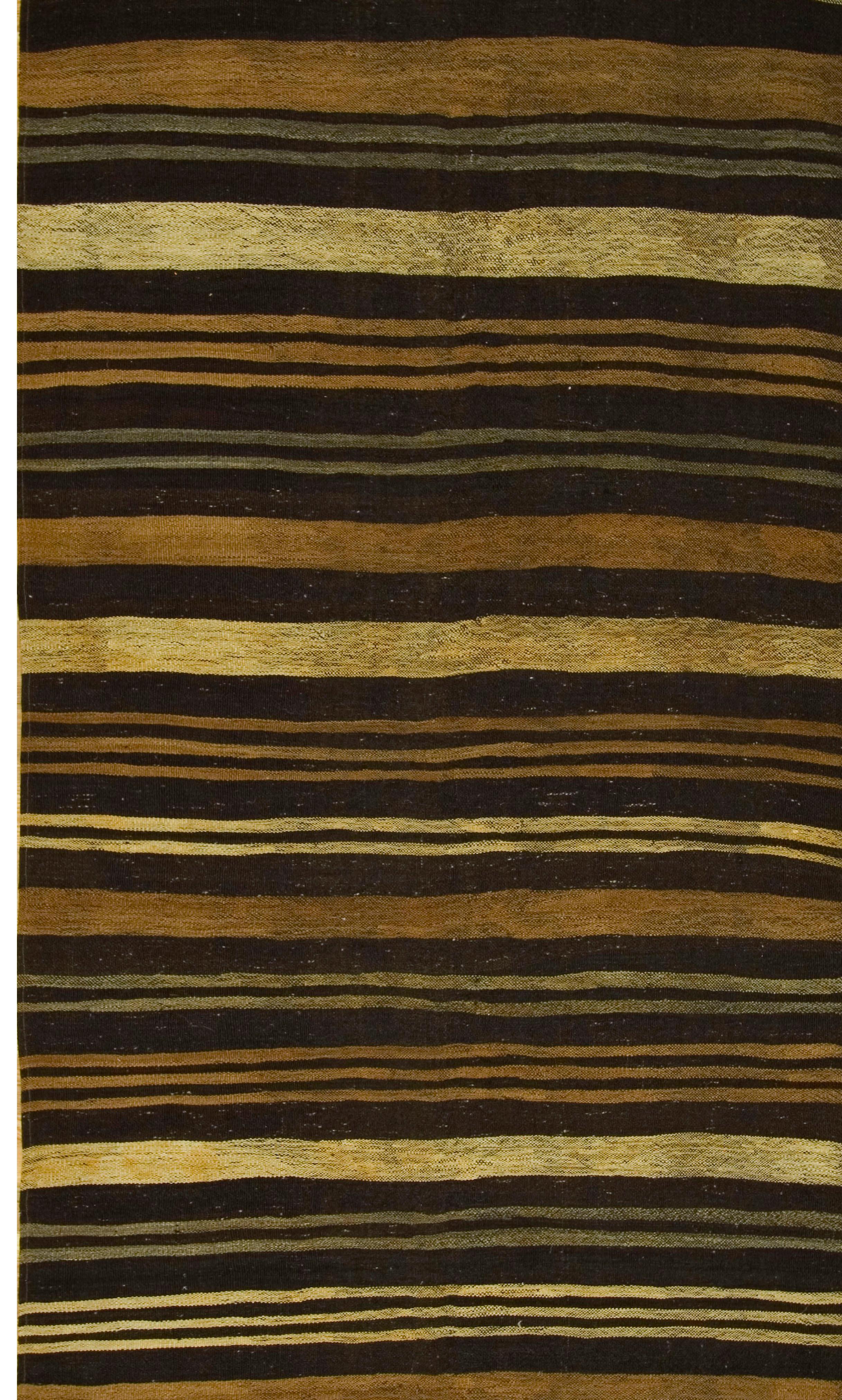 Vintage CIRCA 1950 Türkisch Kilim Läufer 5'4 x 11'5 (20. Jahrhundert) im Angebot