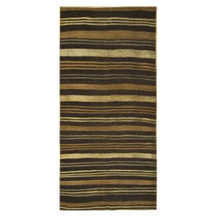 Vintage CIRCA 1950 Türkisch Kilim Läufer 5'4 x 11'5