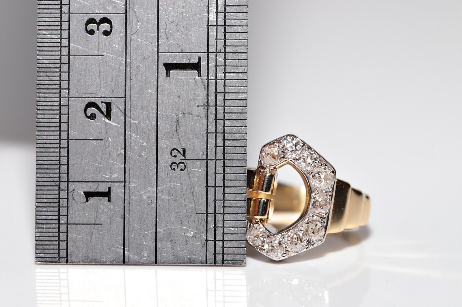 In very good condition.
Total weight is 8 grams.
Totally is diamond 0.80 ct.
The diamond is has G-H color and vvs-vs-s 1 clarity.
Ring size is US 5.5
We can make any size.
Box is not included.
Please contact for any questions.