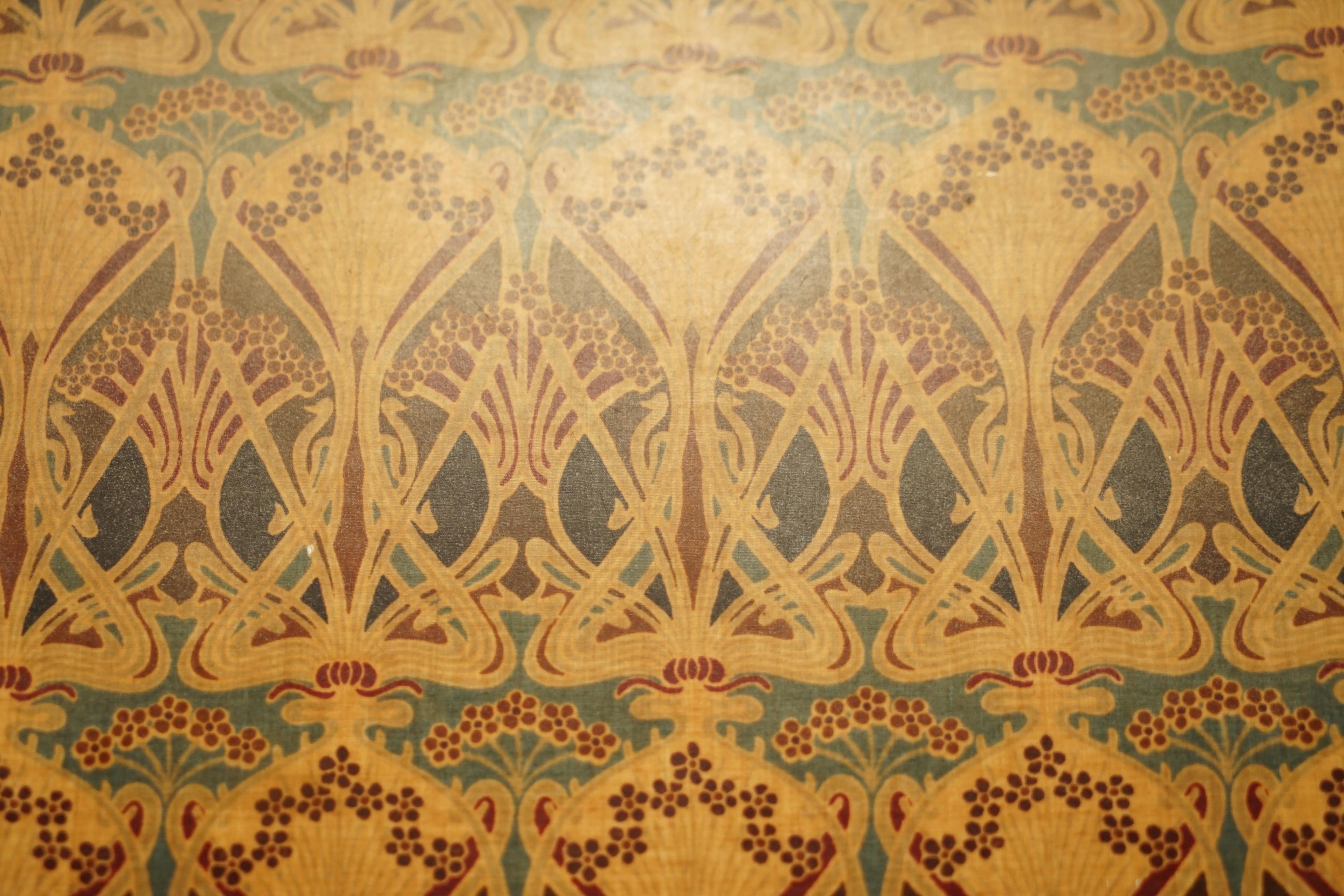 Vintage circa 1950's Liberty's London Ianthe Serving Dinner Tray Very Cool 2