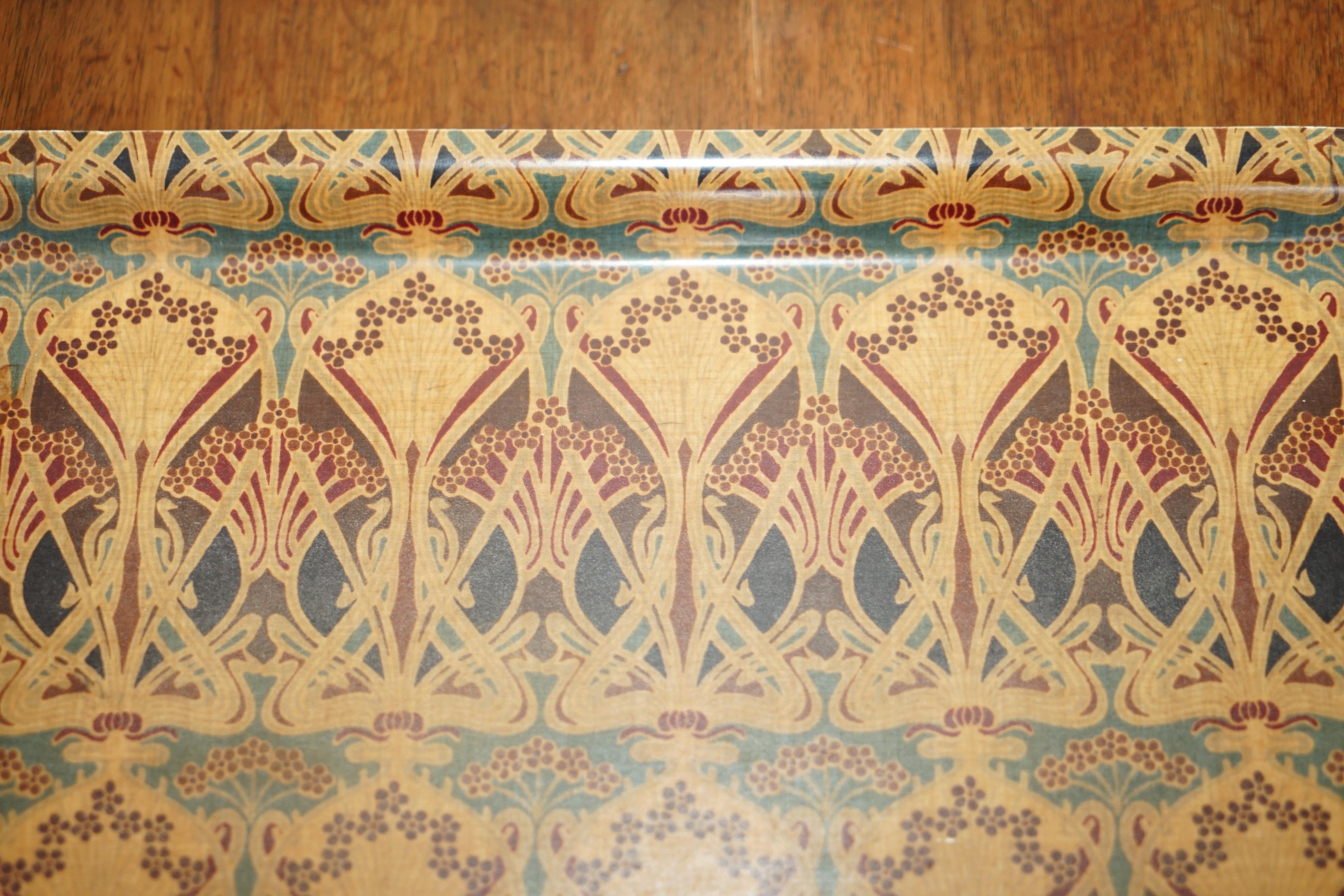 Vintage circa 1950's Liberty's London Ianthe Serving Dinner Tray Very Cool 4