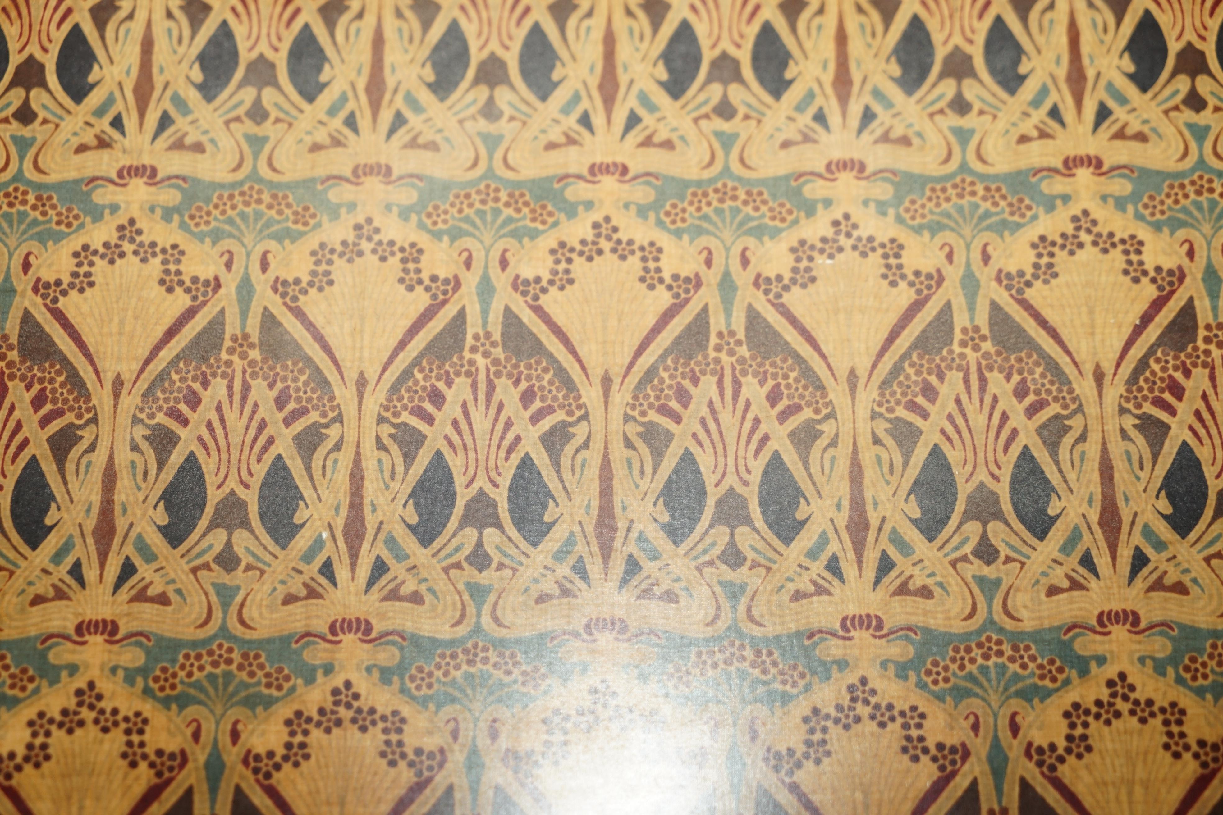 Vintage circa 1950's Liberty's London Ianthe Serving Dinner Tray Very Cool 5