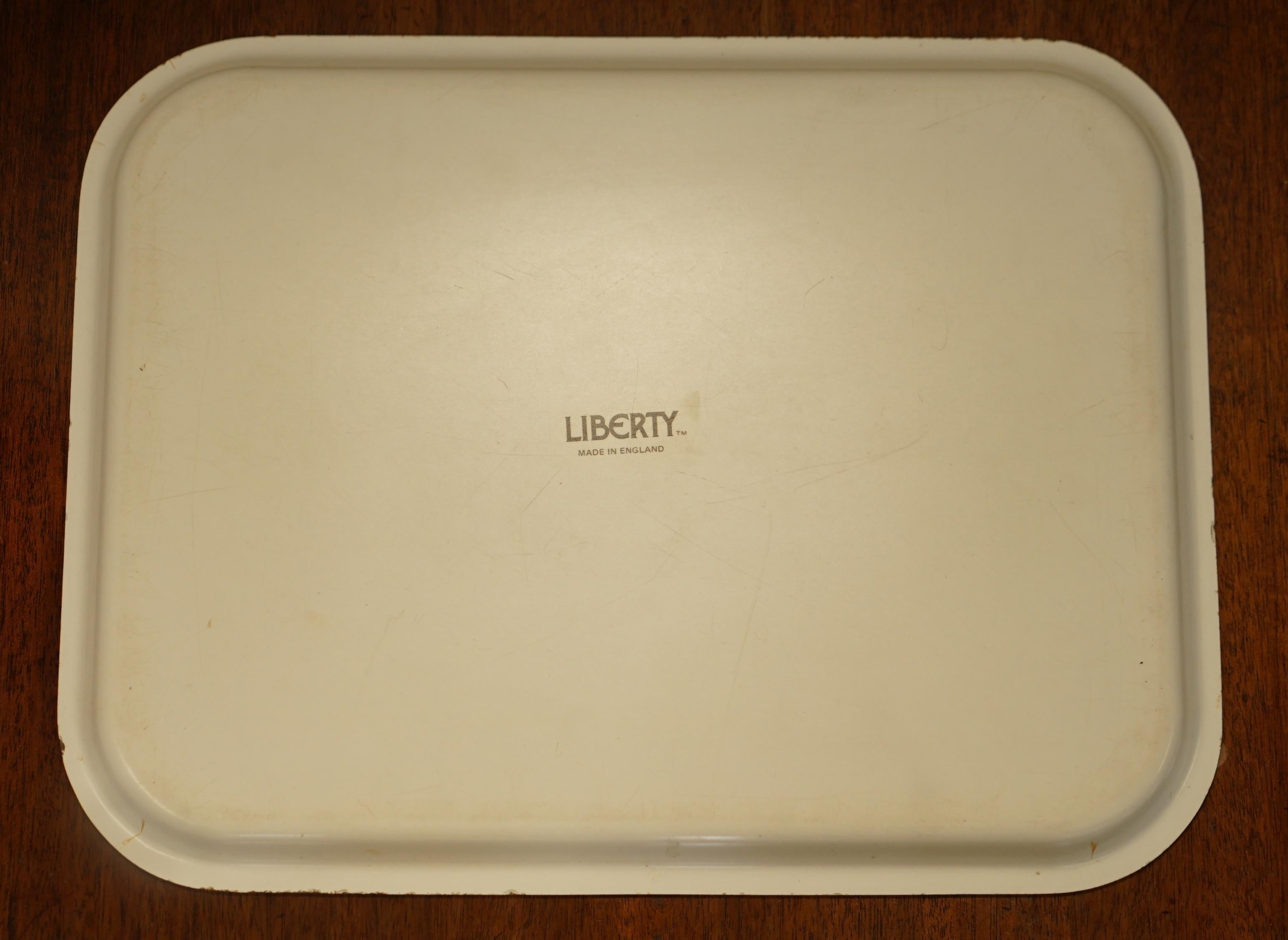 Vintage circa 1950's Liberty's London Ianthe Serving Dinner Tray Very Cool 8